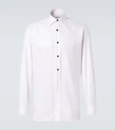Chemise de smoking en coton