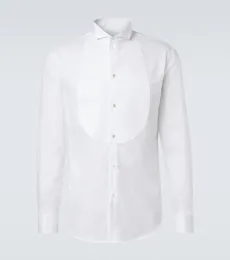 Chemise de smoking en coton