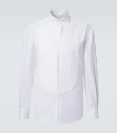 Chemise de smoking en coton
