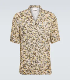 Chemise en coton à fleurs Chemise en coton à fleurs