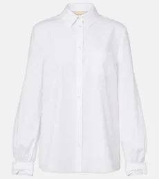 Chemise en coton à nœud Chemise en coton à nœud