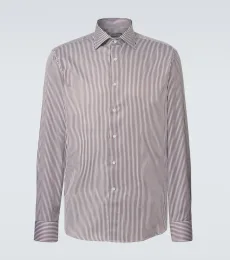 Chemise en coton à rayures Chemise en coton à rayures