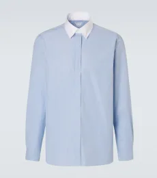Chemise en coton à rayures