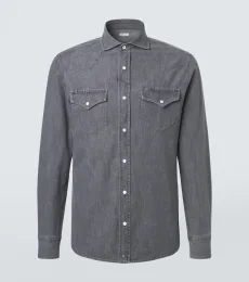 Chemise en denim
