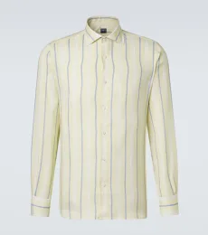 Chemise en lin à rayures Chemise en lin à rayures