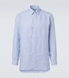 Chemise en lin à rayures Chemise en lin à rayures