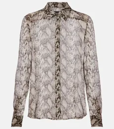 Chemise Gaia en soie Chemise Gaia en soie