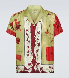 Chemise Guam imprimée en soie