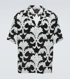 Chemise imprimée en soie Chemise imprimée en soie