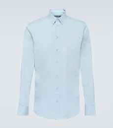 Chemise Oxford en coton mélangé