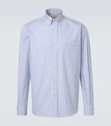 Chemise rayée en coton