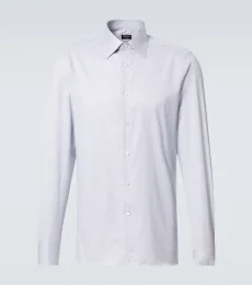 Chemise rayée en coton