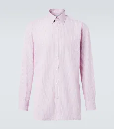 Chemise rayée en coton