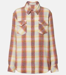Chemise Rose Blume en cachemire avec pierre de soleil Chemise Rose Blume en cachemire avec pierre de soleil