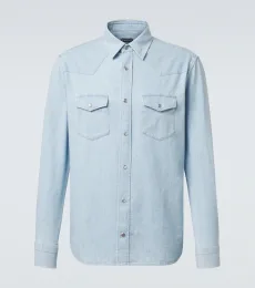 Chemise Western en denim