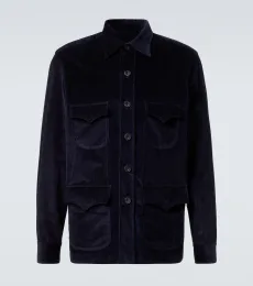 Chemise Western en velours côtelé de coton Chemise Western en velours côtelé de coton