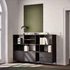 Chest Of Drawers in Black with Legs Chest Of Drawers in Black with Legs