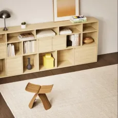 Chest Of Drawers in White Oak with Backpanels Chest Of Drawers in White Oak with Backpanels
