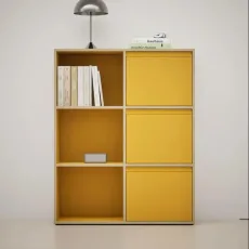 Chest Of Drawers in Yellow with Backpanels Chest Of Drawers in Yellow with Backpanels