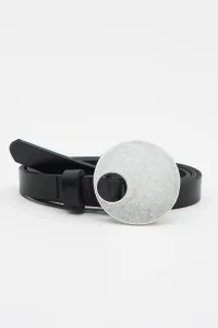 Chet Lo Thin Leather Belt - Black Chet Lo Thin Leather Belt - Black