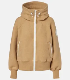 Chilliwack wool-blend fleece bomber jacket Chilliwack wool-blend fleece bomber jacket
