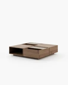 CHIOS Coffee Table Walnut Veneer Matte CHIOS Coffee Table Walnut Veneer Matte