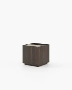 CHIOS Nest & Side Table Smoked Eucalyptus Veneer Matte CHIOS Nest & Side Table Smoked Eucalyptus Veneer Matte