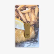 Chip Fork Pin Badge Chip Fork Pin Badge