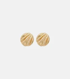 Chloà Chloà Pleats clip-on earrings Chloà Chloà Pleats clip-on earrings