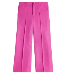 Chloà Kids Linen and cotton suit pants Chloà Kids Linen and cotton suit pants