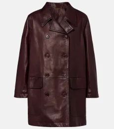 Chloà Leather coat Chloà Leather coat