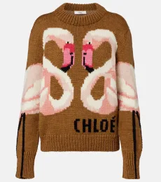 ChloÃ Wool jacquard sweater