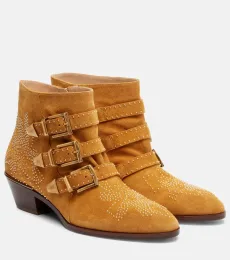 Chloé Bottines Susanna en daim