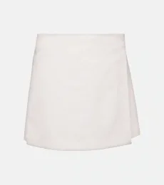 Chloé Falda pantalón de algodón de tiro alto Chloé Falda pantalón de algodón de tiro alto