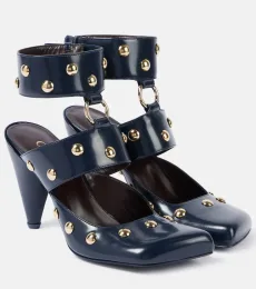 Chloé Jade studded leather pumps Chloé Jade studded leather pumps