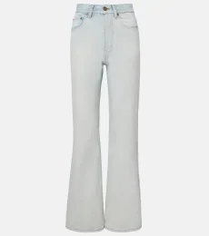 Chloé Jeans anchos desgastados Chloé Jeans anchos desgastados