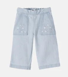 Chloé Kids Bébé Jean à fleurs Chloé Kids Bébé Jean à fleurs