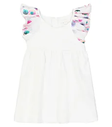 Chloé Kids Bebé - vestido de algodón bordado Chloé Kids Bebé - vestido de algodón bordado