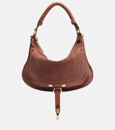 Chloé Marcie Small suede shoulder bag Chloé Marcie Small suede shoulder bag