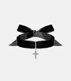 Choker en or 14 ct (5851000) avec saphirs et diamants Choker en or 14 ct (5851000) avec saphirs et diamants