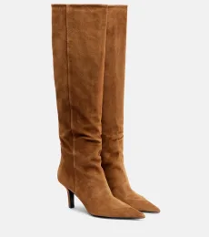 Christine 80 suede knee-high boots Christine 80 suede knee-high boots
