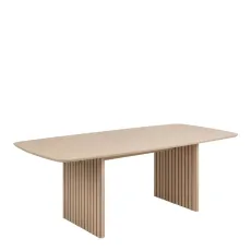 Christo 220cm 8 Seater Dining Table In Oak Christo 220cm 8 Seater Dining Table In Oak