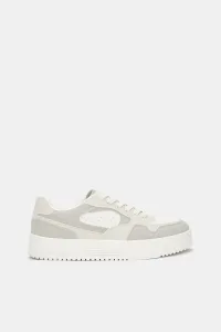Chunky Multi-Piece Sneakers - Ecru Chunky Multi-Piece Sneakers - Ecru