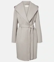 Cicero cashmere wrap coat