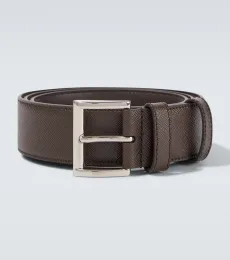 Cinturón Saffiano de piel Cinturón Saffiano de piel