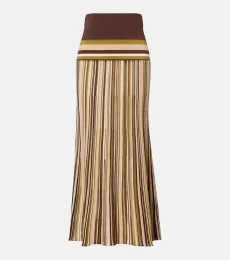 Citara plissé cotton-blend maxi skirt Citara plissé cotton-blend maxi skirt