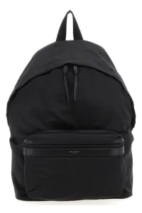 City backpack Black Size U City backpack Black Size U