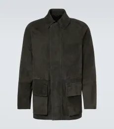 City suede jacket