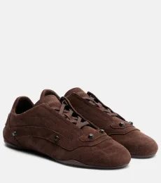 City suede sneakers