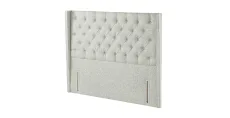 Classic Alcott Headboard - Rustika Pale Grey, Single
